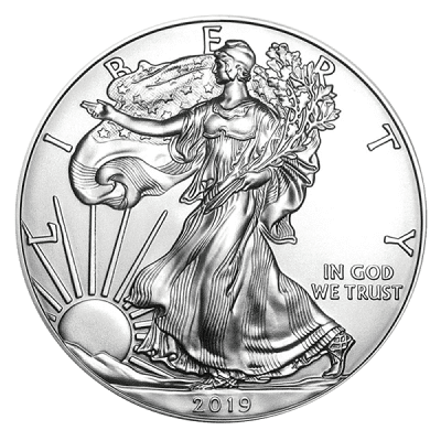 1 oz American Silver Eagle Coin | Random Year