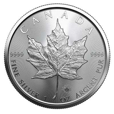 1 oz Canadian Silver Maple Leaf Coin
