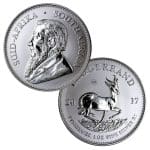 2017 1 oz Fine-Silver Krugerrand (Capsuled)