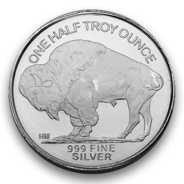 1/2 oz American Buffalo .999