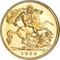 ½ Sovereign Gold Coin