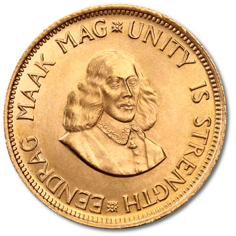 2 Rand Gold Coin (Common Date)