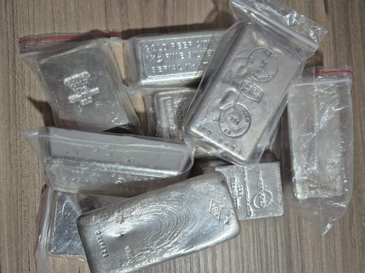 1 Kg Cast Silver Bars .999 - Certified