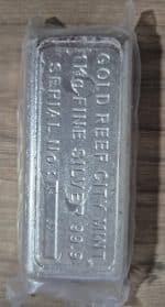 1 Kg Cast Silver Bars .999 - Certified