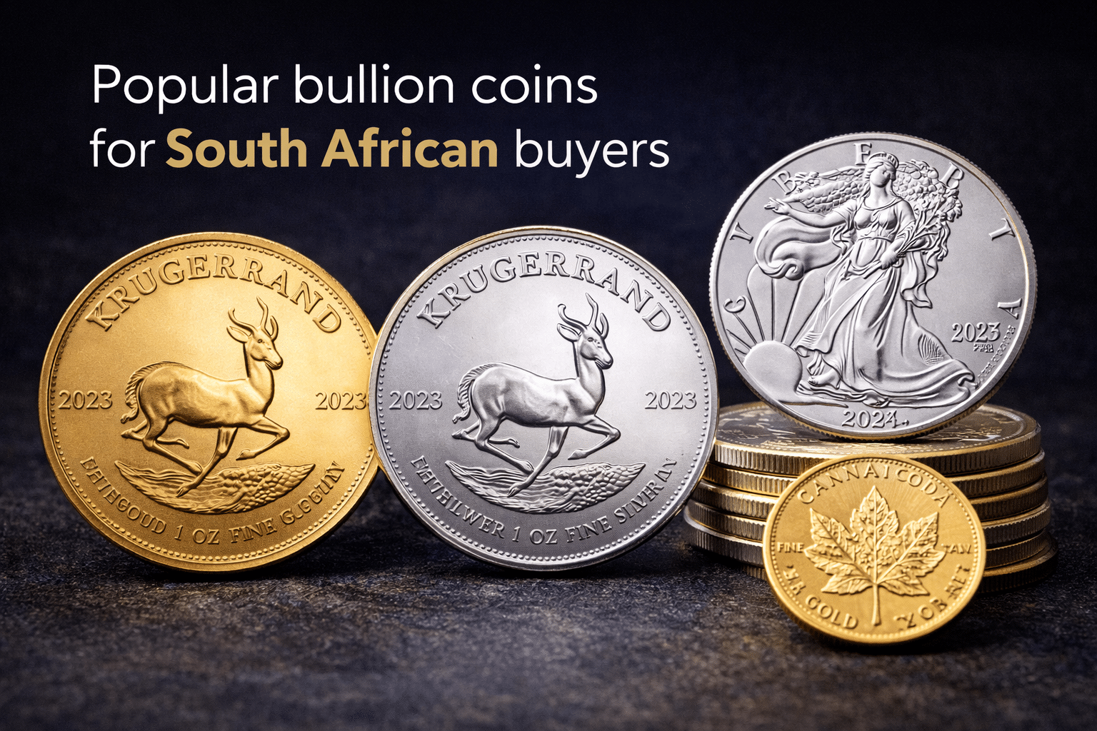 Popular bullion coins for South African buyers