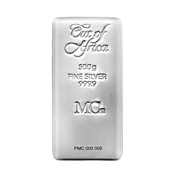 500 gr MetCon Silver Bar 999.9