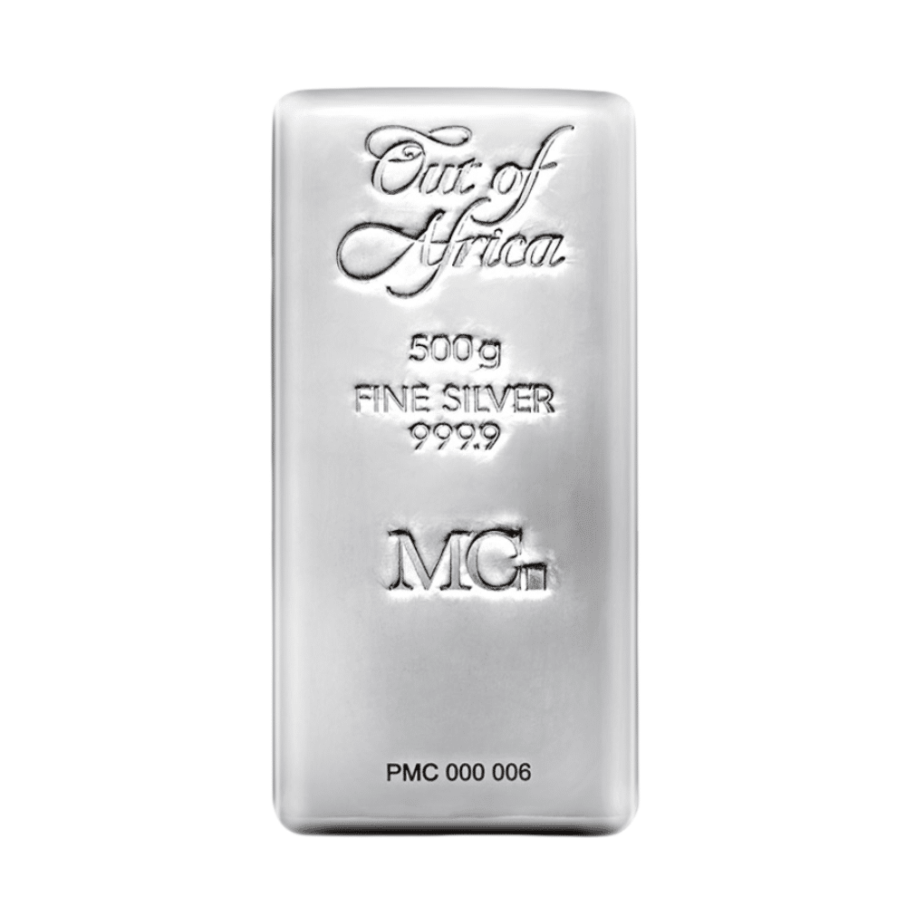 500 gr MetCon Silver Bar 999.9