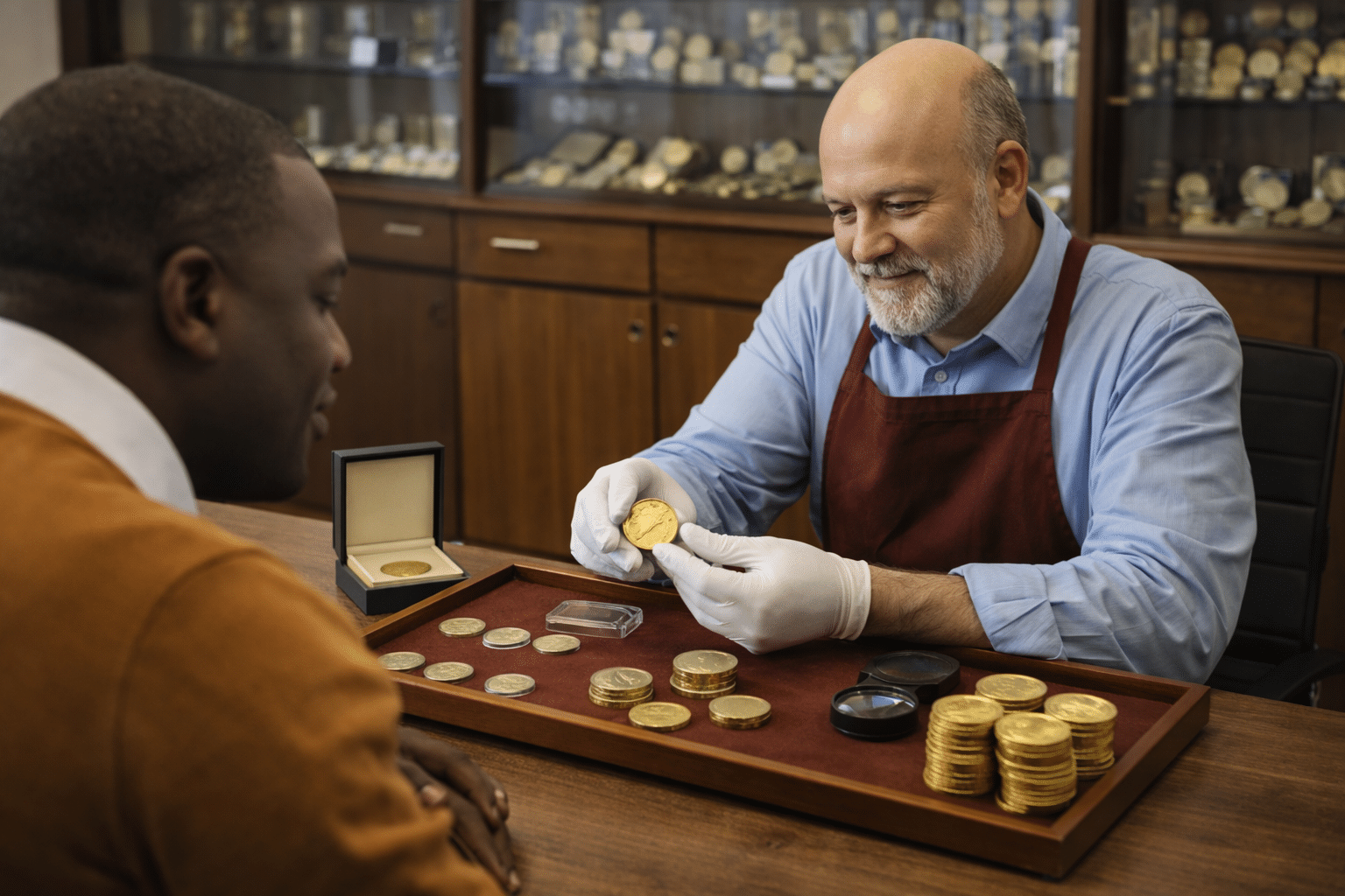 Coin shops