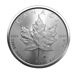 1 oz Silver Canadian Maple Leaf