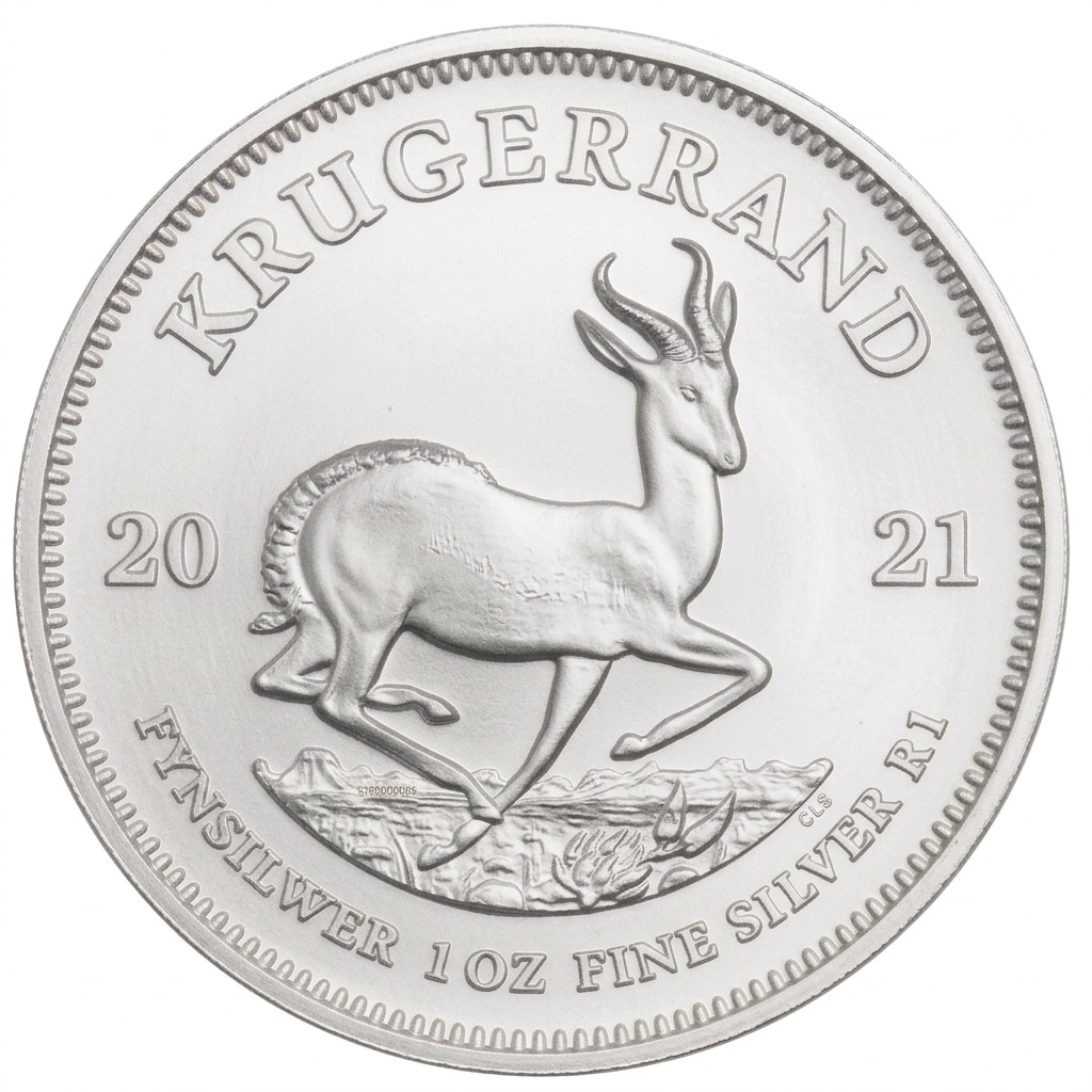 2021 1 oz Silver Krugerrand Bullion Coin